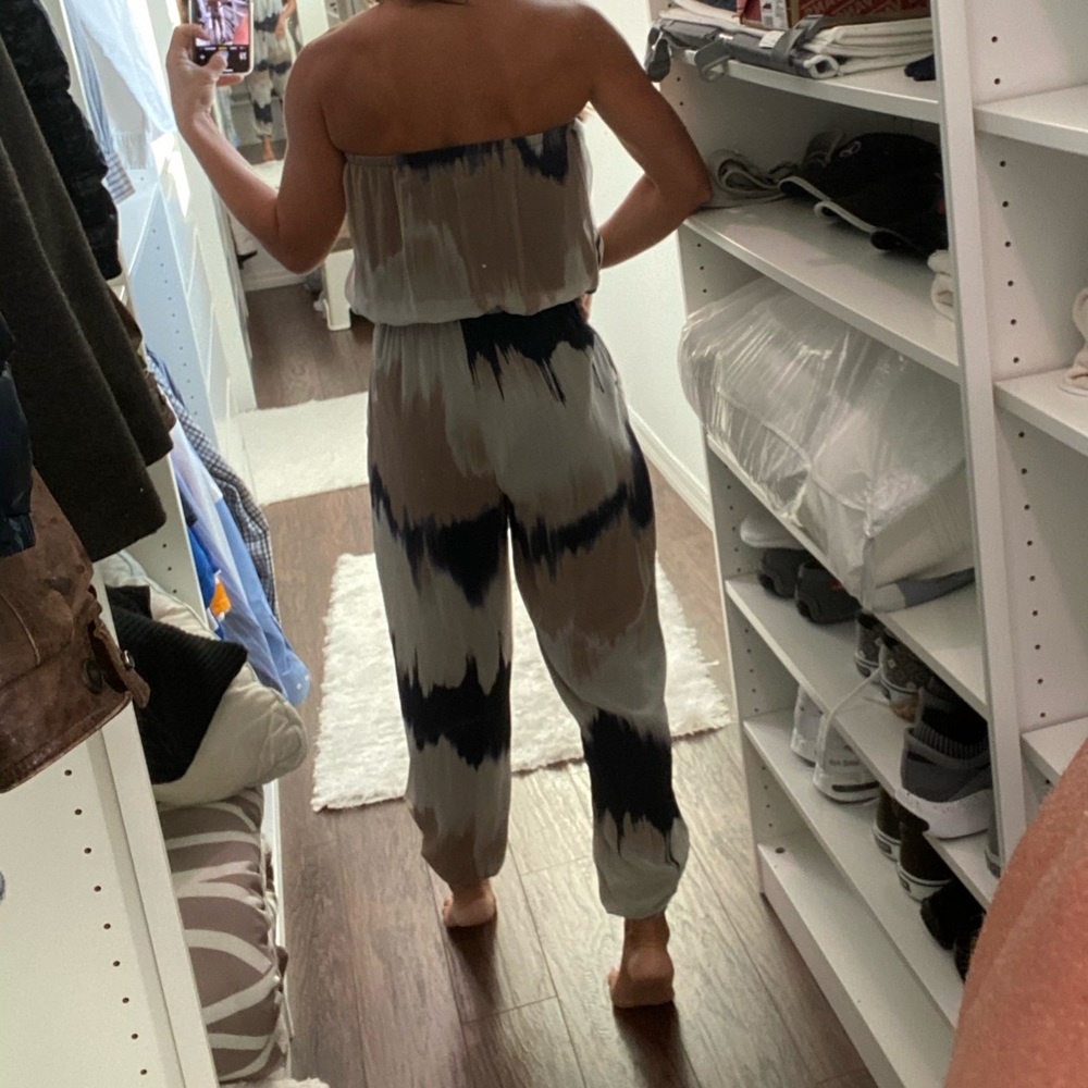 Strapless jumpsuit, mint condition